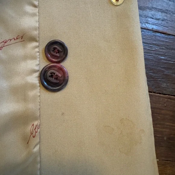 Women's Tan Button-Up Jacket - Picture 8 of 15